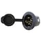 Ac Works Flanged Locking Inlet, 30 A, 125/250V AC, Screw Terminals, Black ASINL1430P-FC - alternate 1